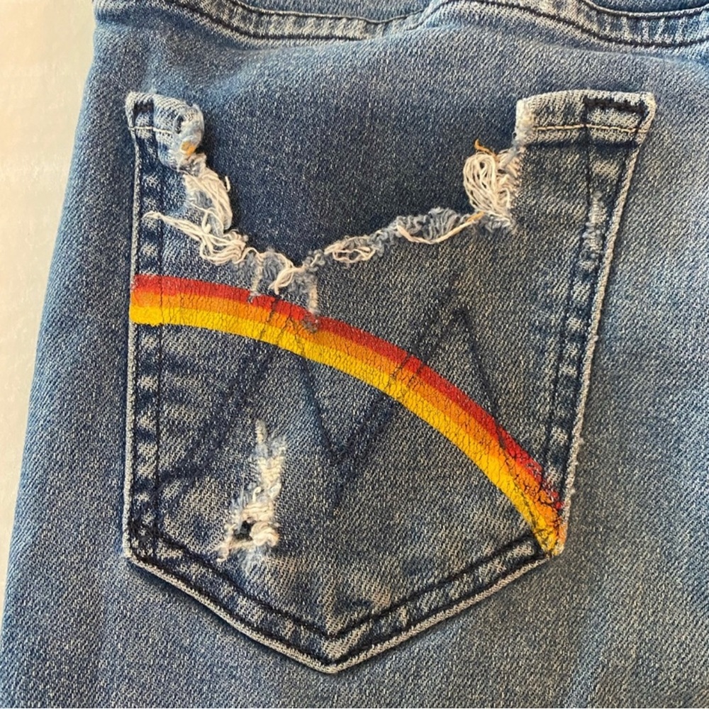 Mother Denim Learning to Hula jeans. Size 27